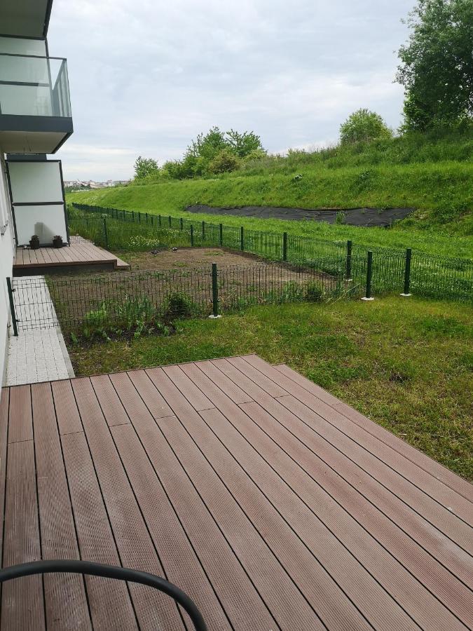 Apartament Z Tarasem I Ogrodem Blisko Centrum Gdańsk Extérieur photo